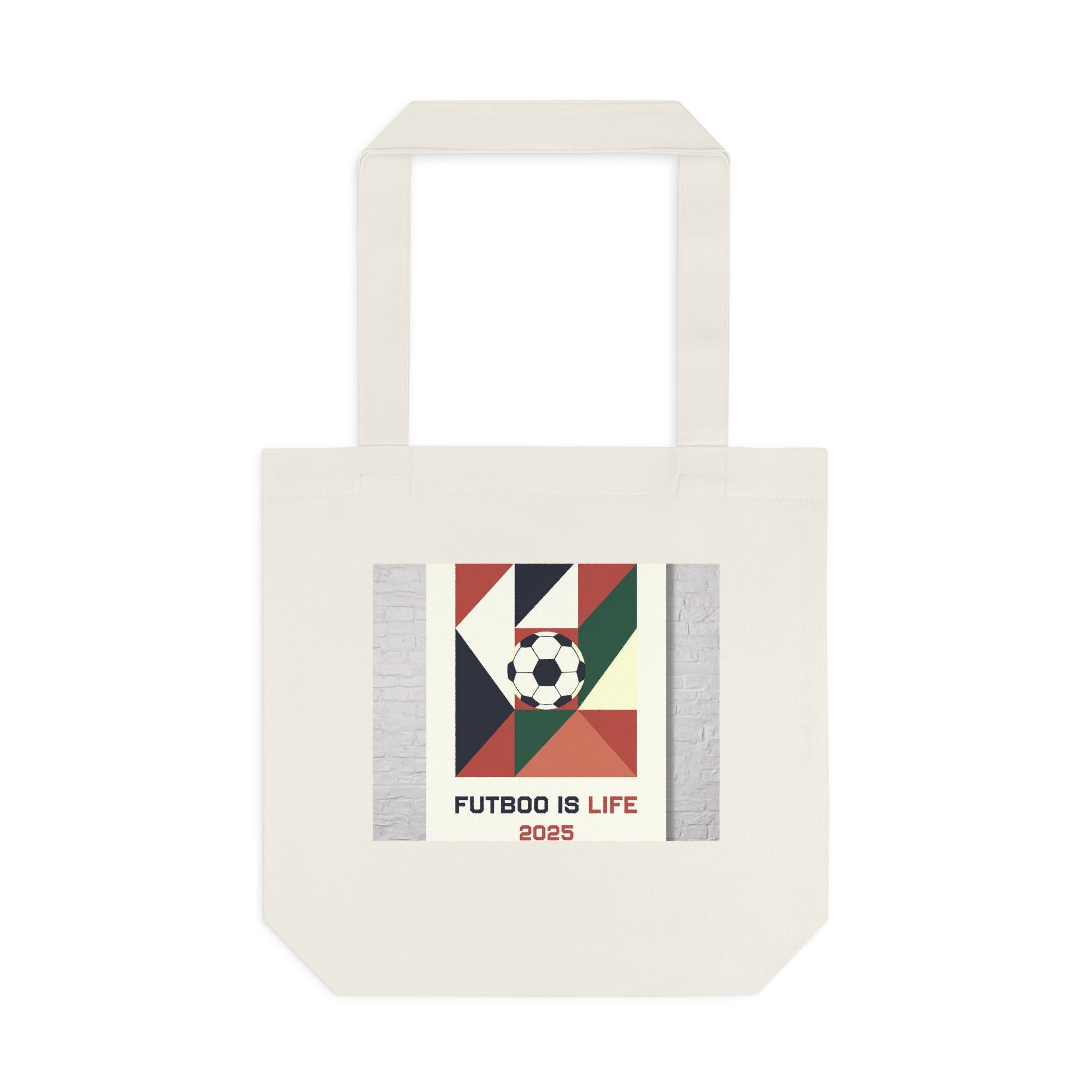 Fútbol Is Life Canvas Tote Bag | Soccer Fan Gift 2026