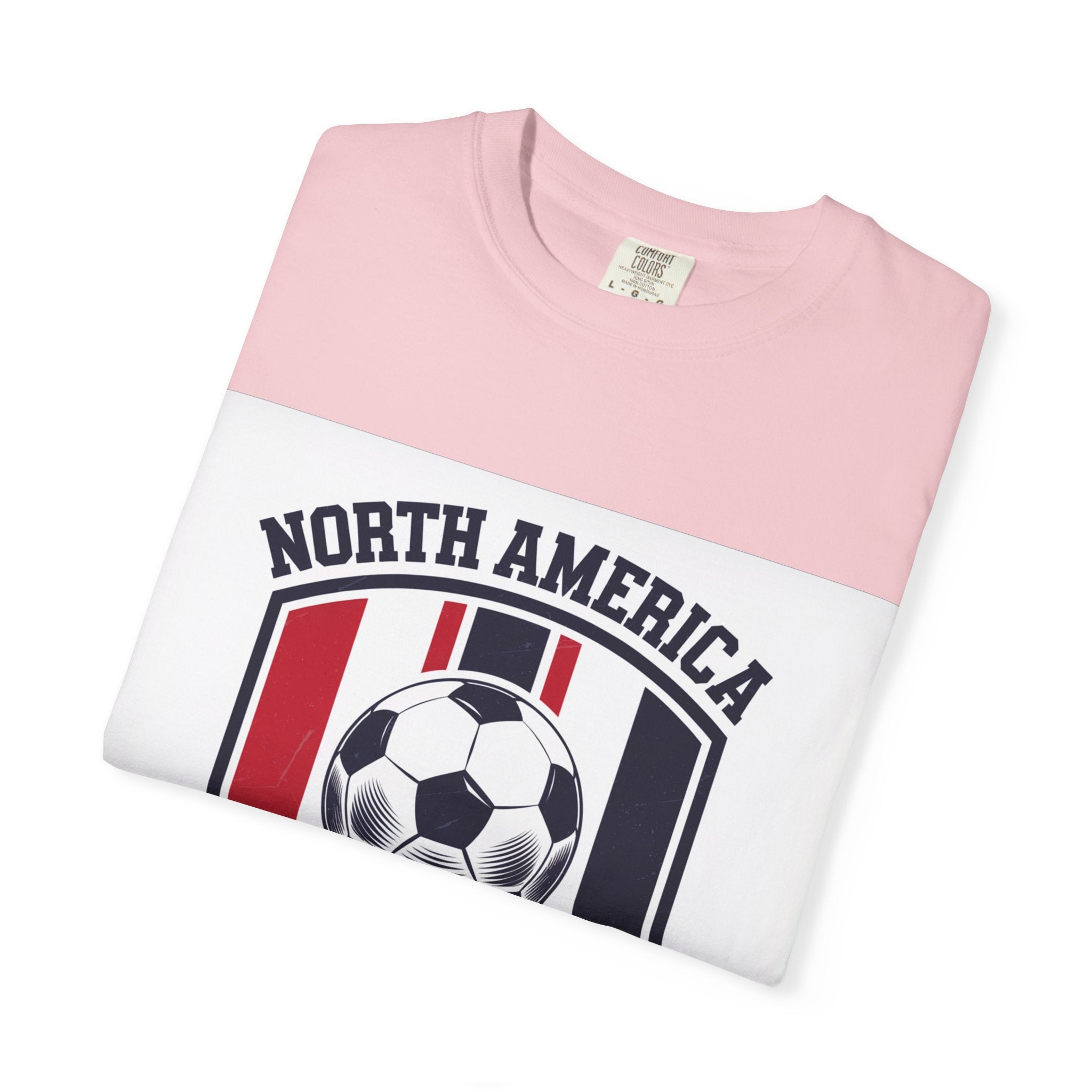 North America Soccer 2026 Vintage Garment Dyed Fan Tee