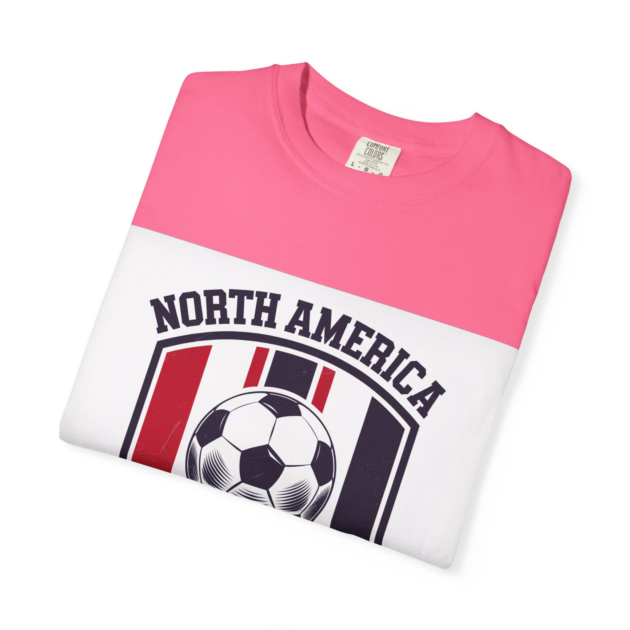 North America Soccer 2026 Vintage Garment Dyed Fan Tee