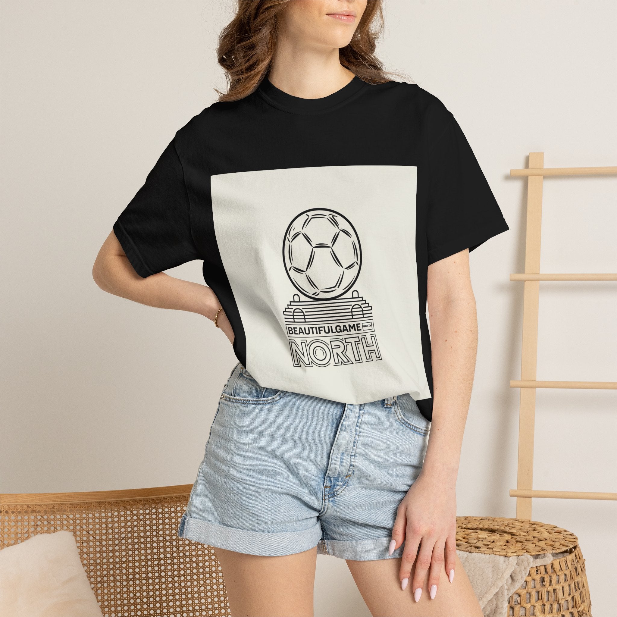 2026 Soccer Fan Vintage Garment Dyed T-Shirt Football Tee