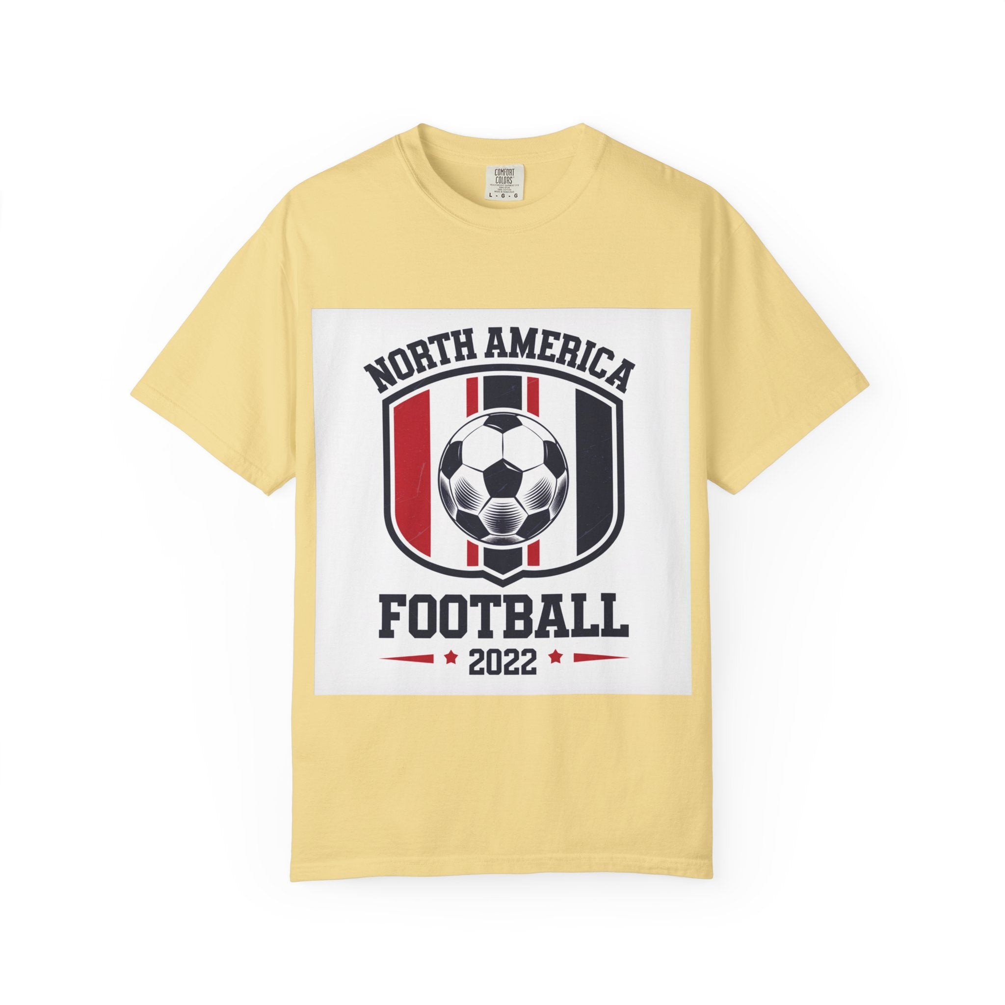 North America Soccer 2026 Vintage Garment Dyed Fan Tee