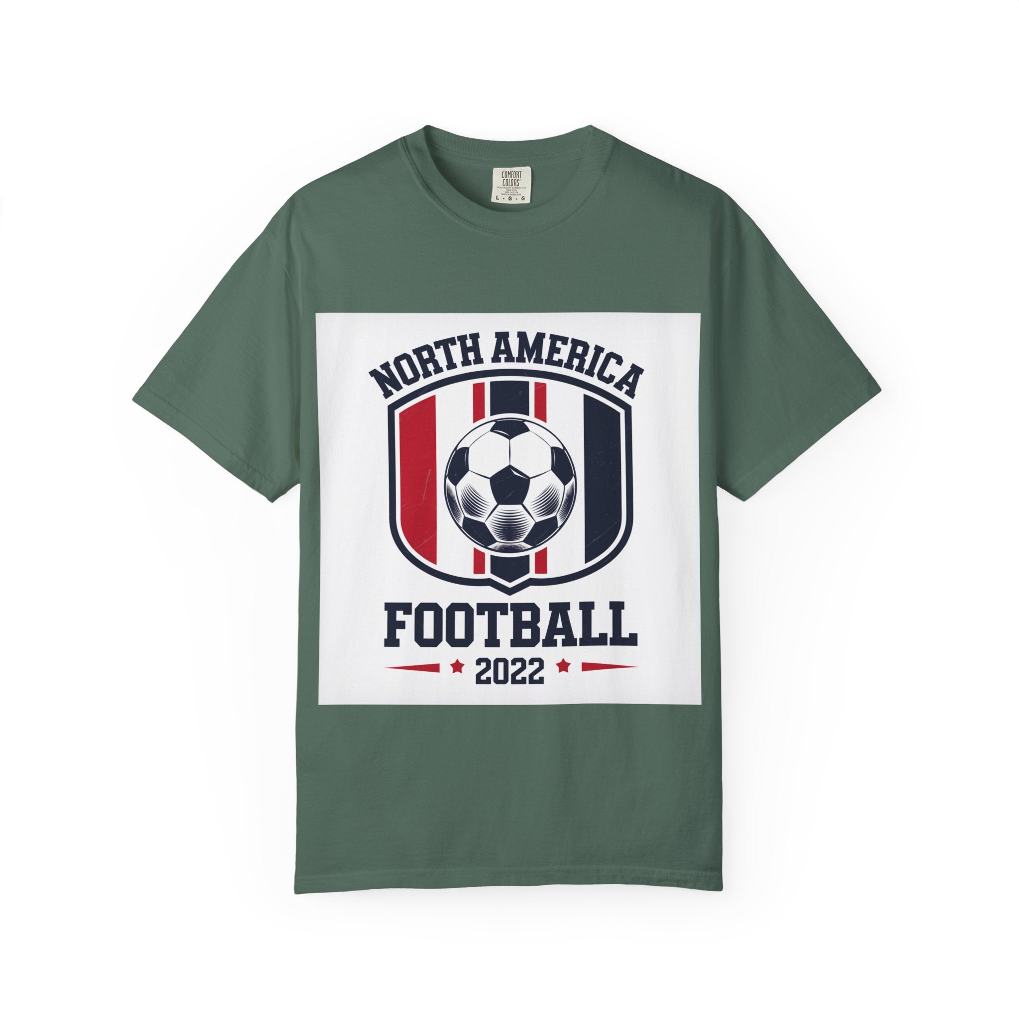 North America Soccer 2026 Vintage Garment Dyed Fan Tee