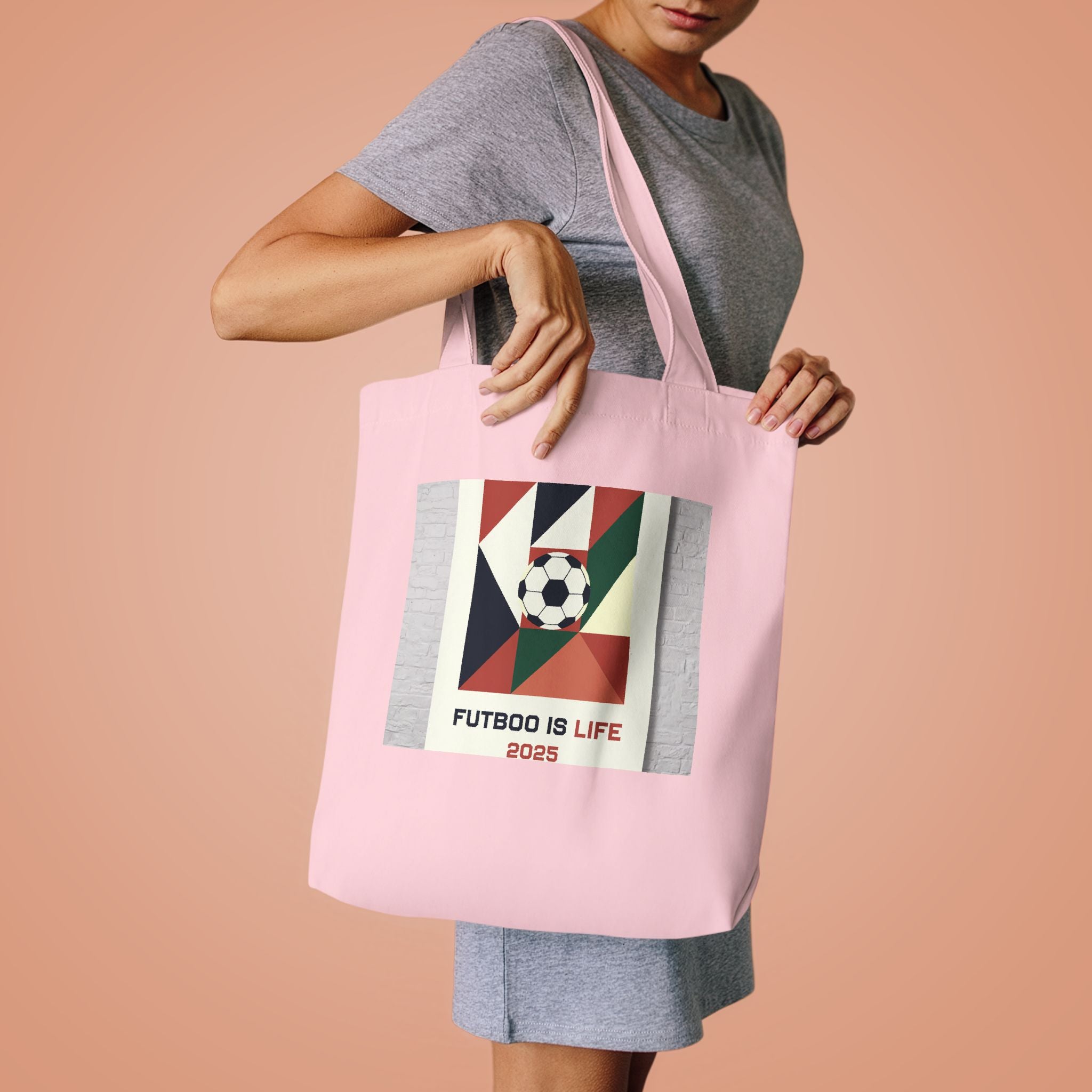 Fútbol Is Life Canvas Tote Bag | Soccer Fan Gift 2026