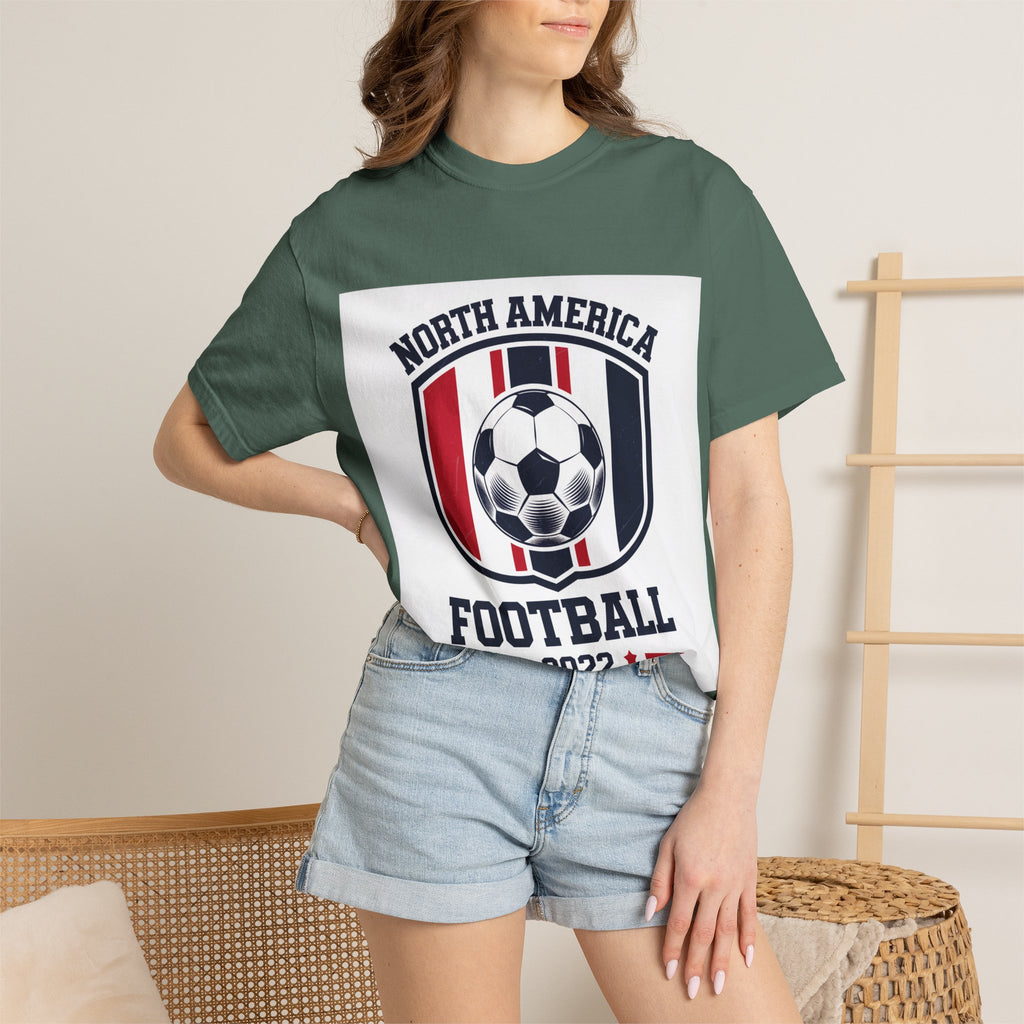 North America Soccer 2026 Vintage Garment Dyed Fan Tee