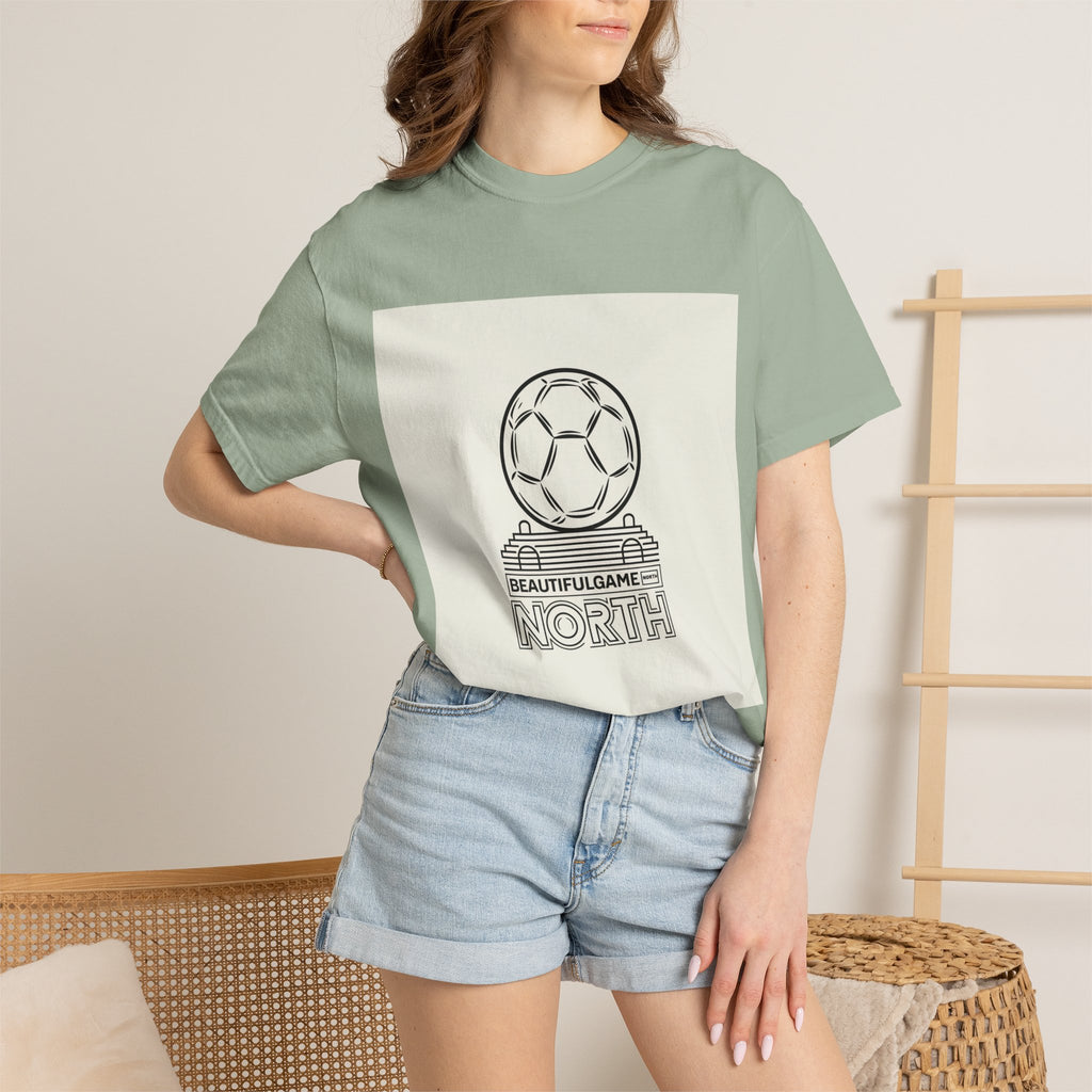 2026 Soccer Fan Vintage Garment Dyed T-Shirt Football Tee