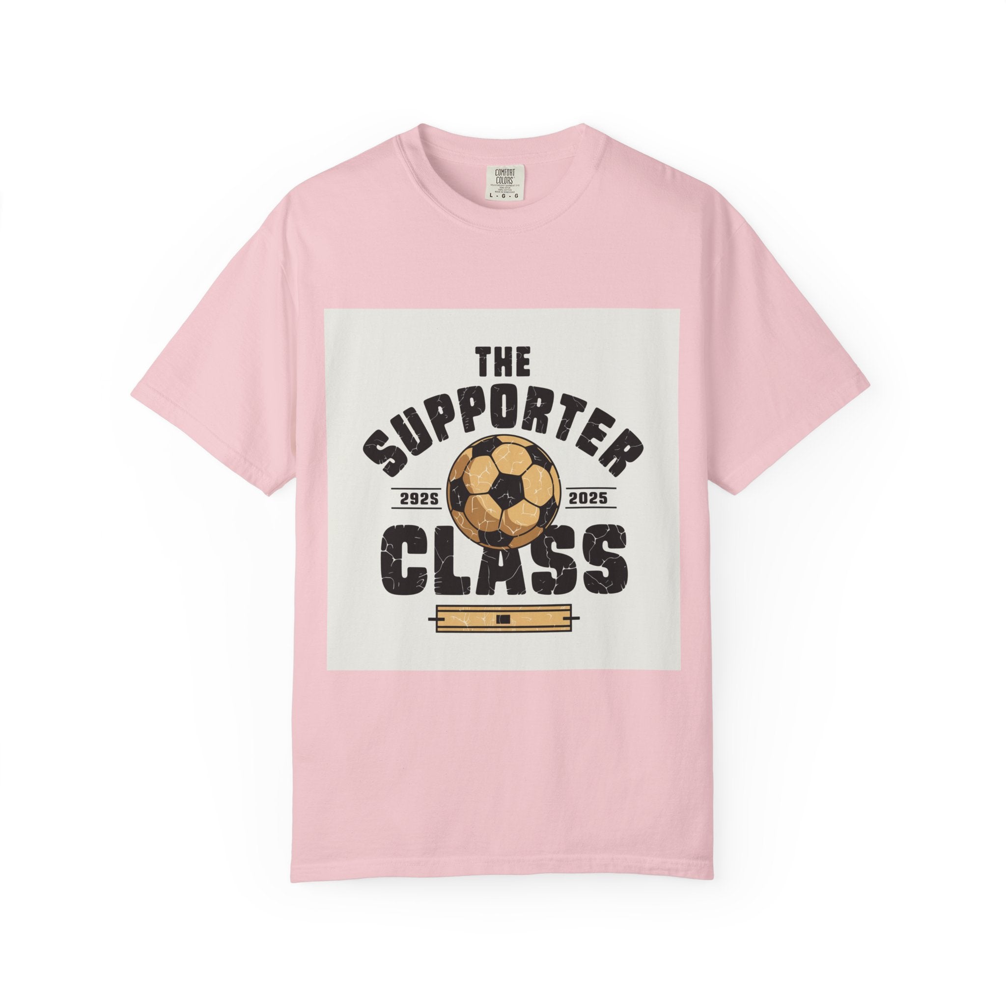 Vintage Football Fan T-Shirt 2026 Blokecore Supporter Garment Dyed