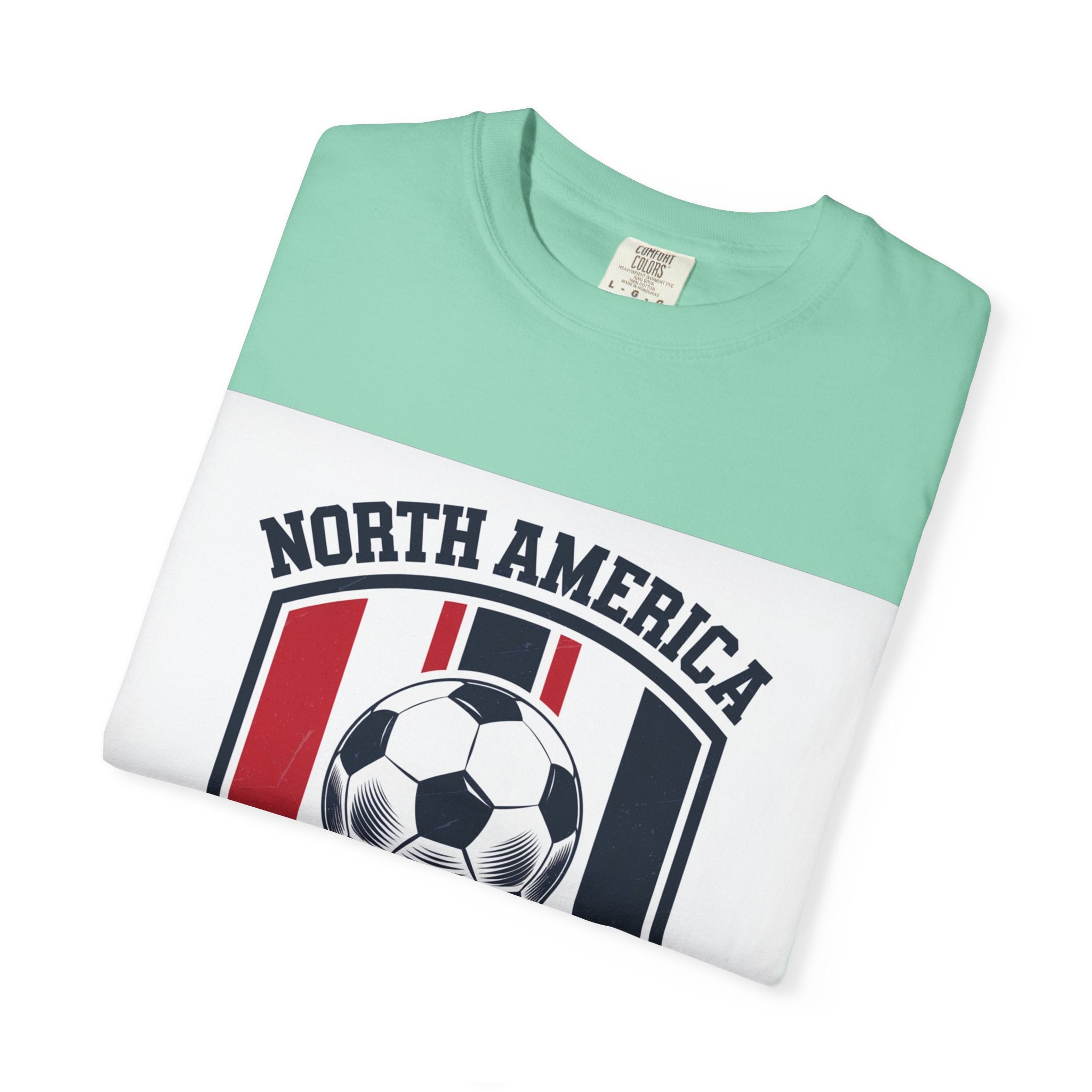 North America Soccer 2026 Vintage Garment Dyed Fan Tee