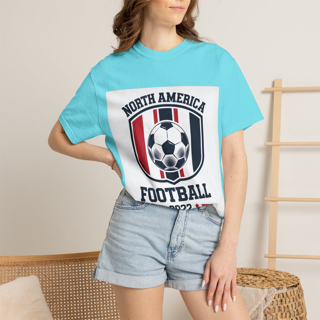 North America Soccer 2026 Vintage Garment Dyed Fan Tee