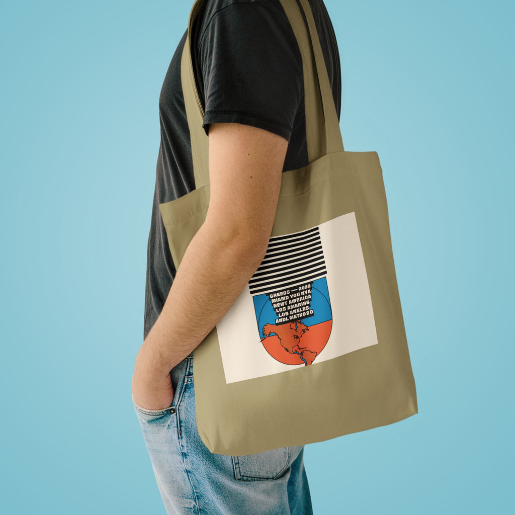 Soccer 2026 Host Cities Canvas Tote Bag | Football Fan Gift