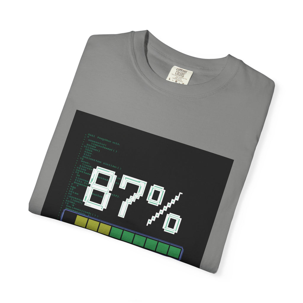 Glitch Gaming T-Shirt | Override In Progress Cyberpunk Tee