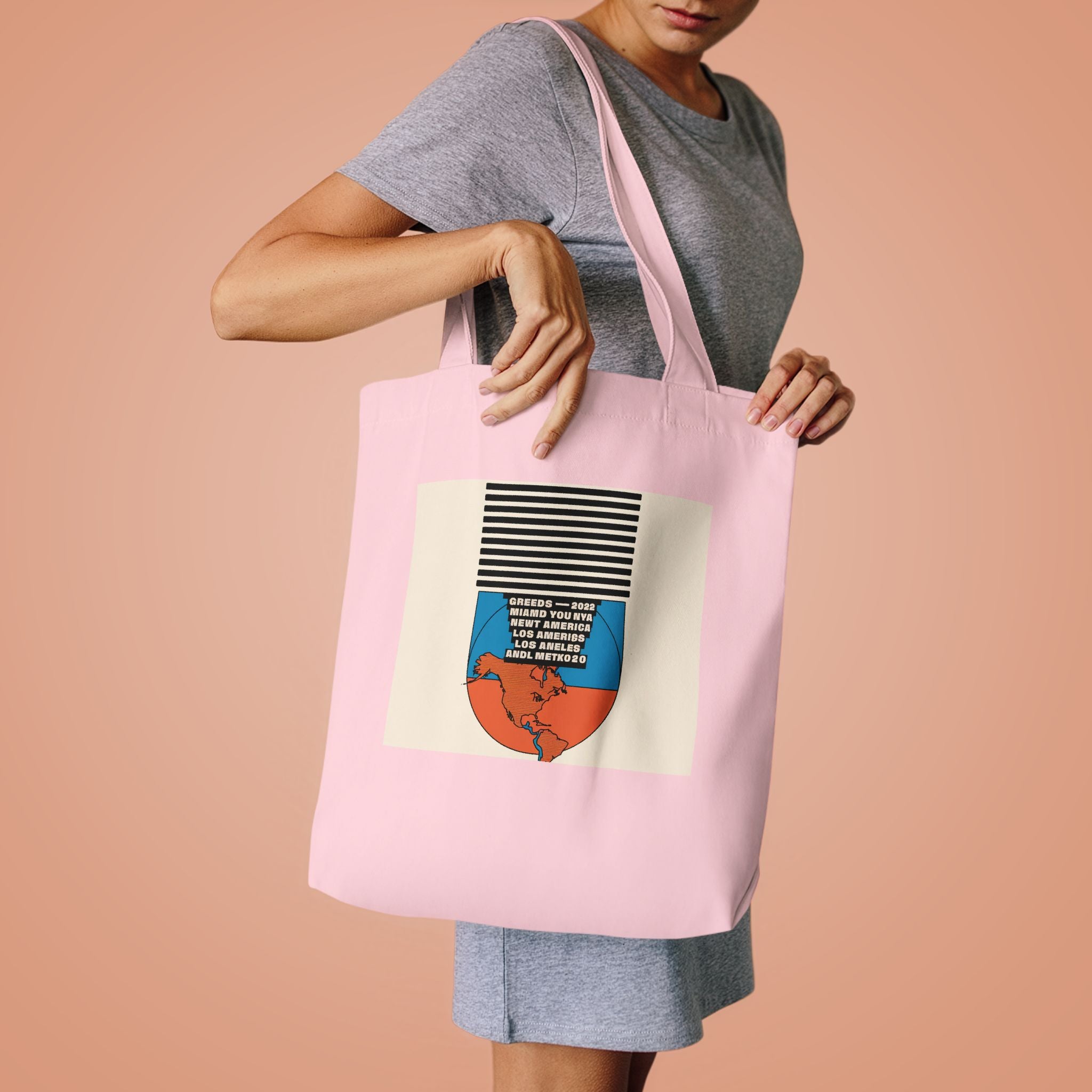 Soccer 2026 Host Cities Canvas Tote Bag | Football Fan Gift