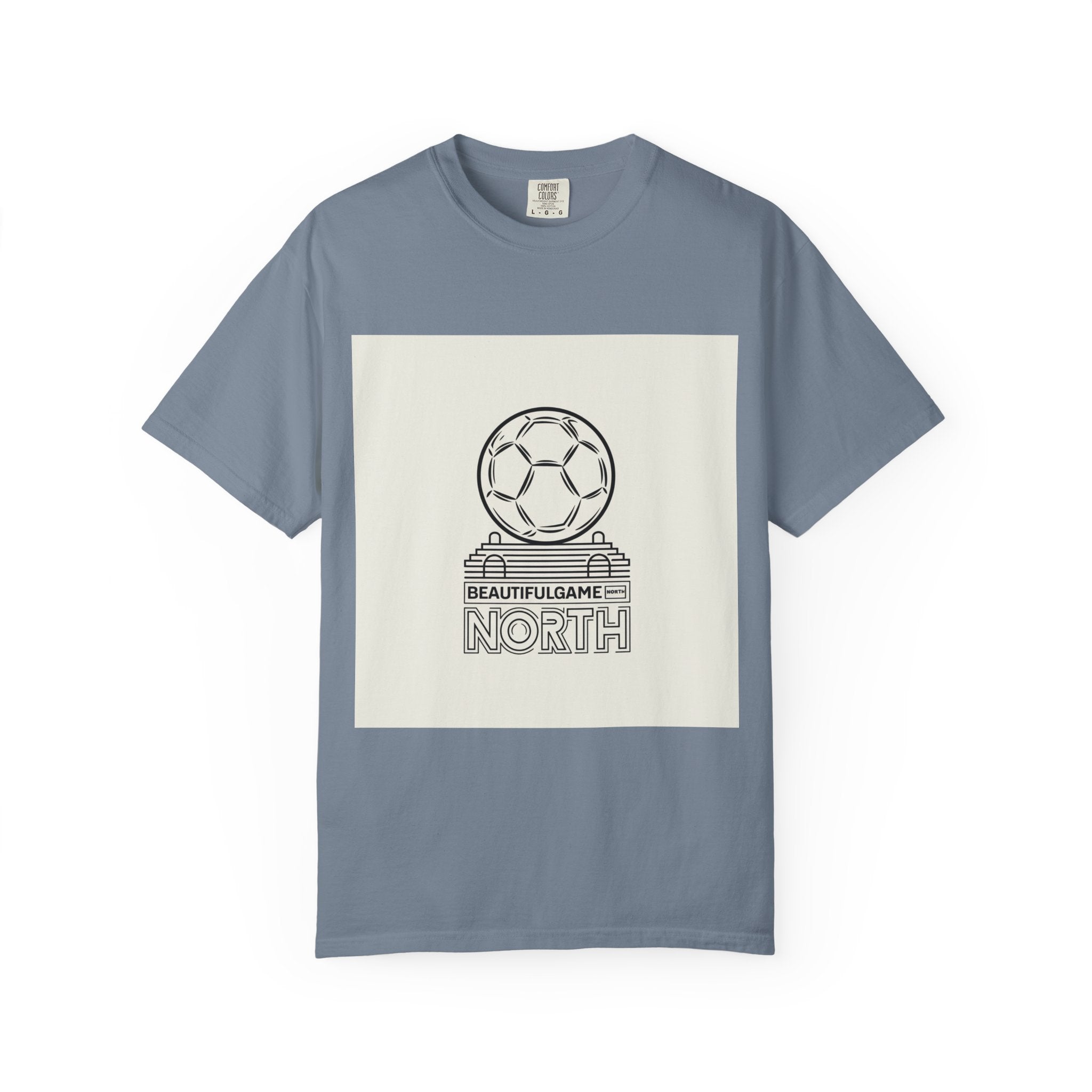 2026 Soccer Fan Vintage Garment Dyed T-Shirt Football Tee