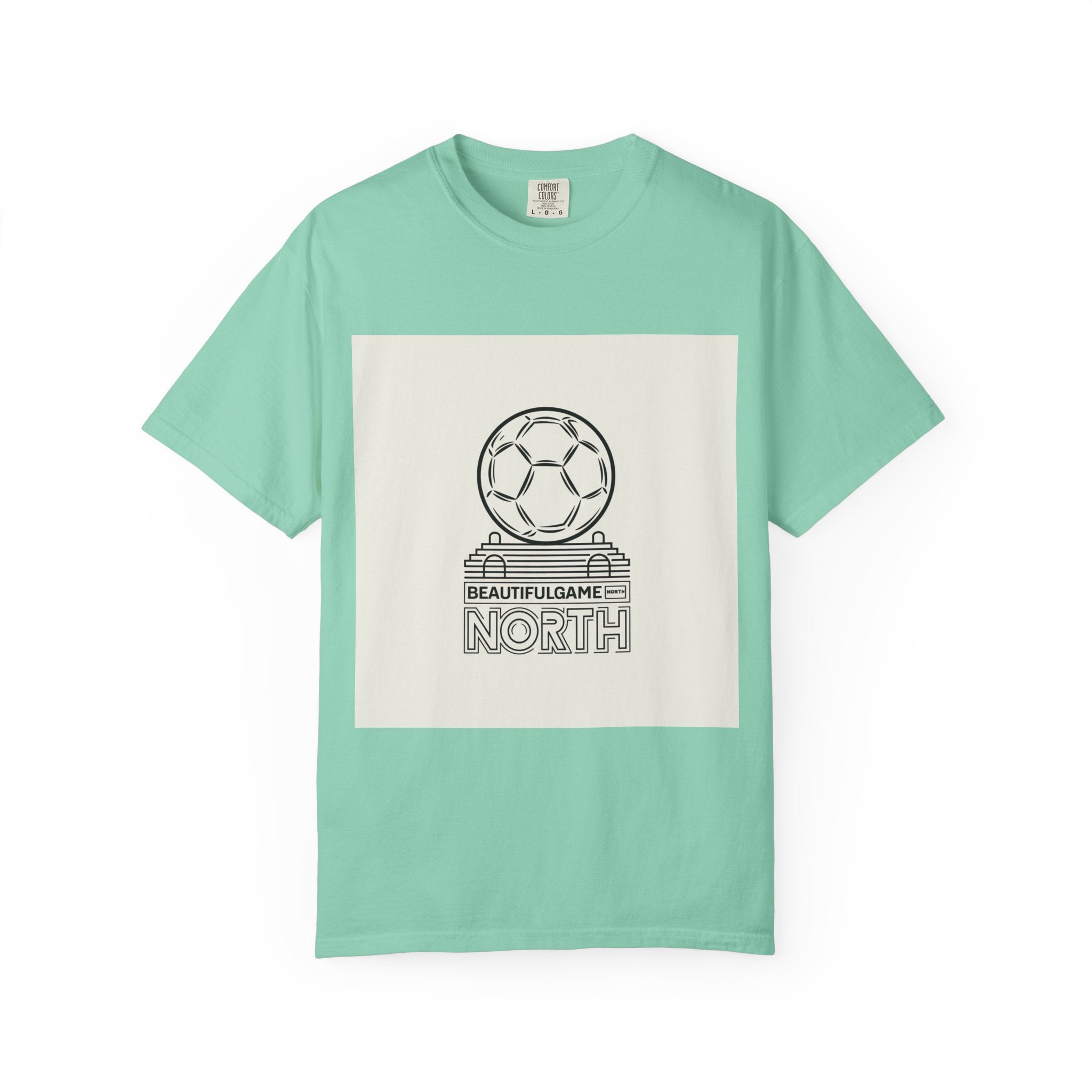 2026 Soccer Fan Vintage Garment Dyed T-Shirt Football Tee