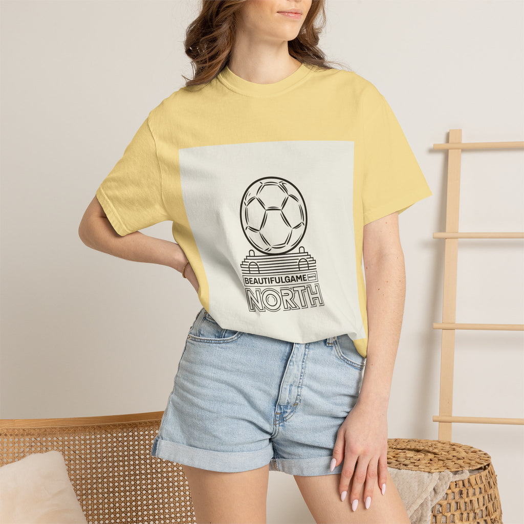 2026 Soccer Fan Vintage Garment Dyed T-Shirt Football Tee