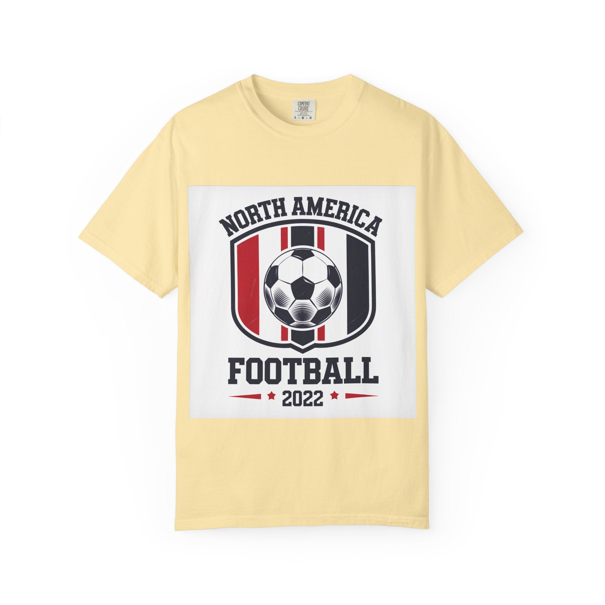 North America Soccer 2026 Vintage Garment Dyed Fan Tee