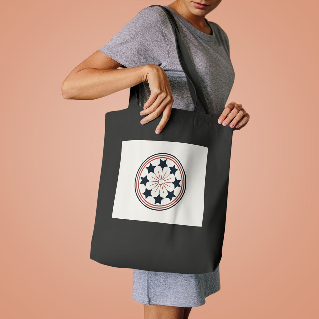 Patriotic Eagle Tote Bag | 4th of July 250th Anniversary Canvas Gift
