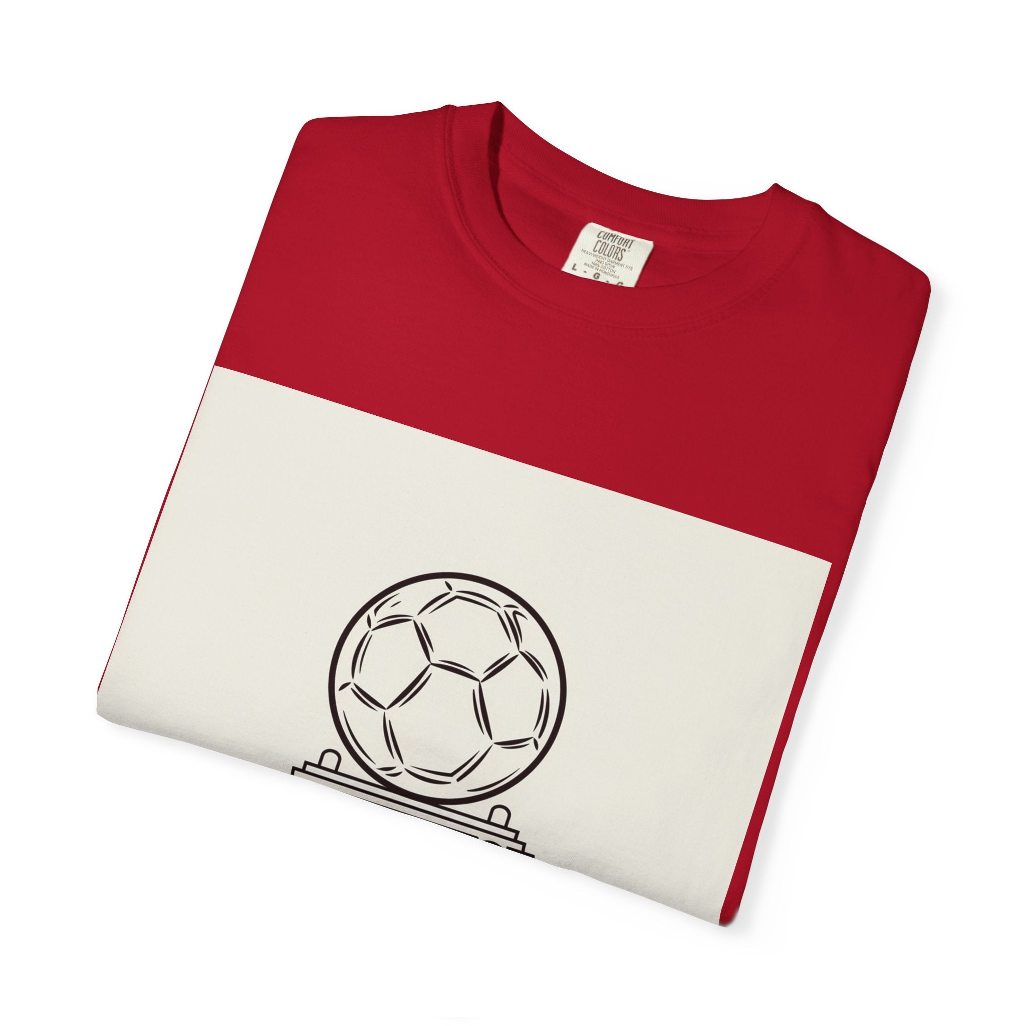 2026 Soccer Fan Vintage Garment Dyed T-Shirt Football Tee