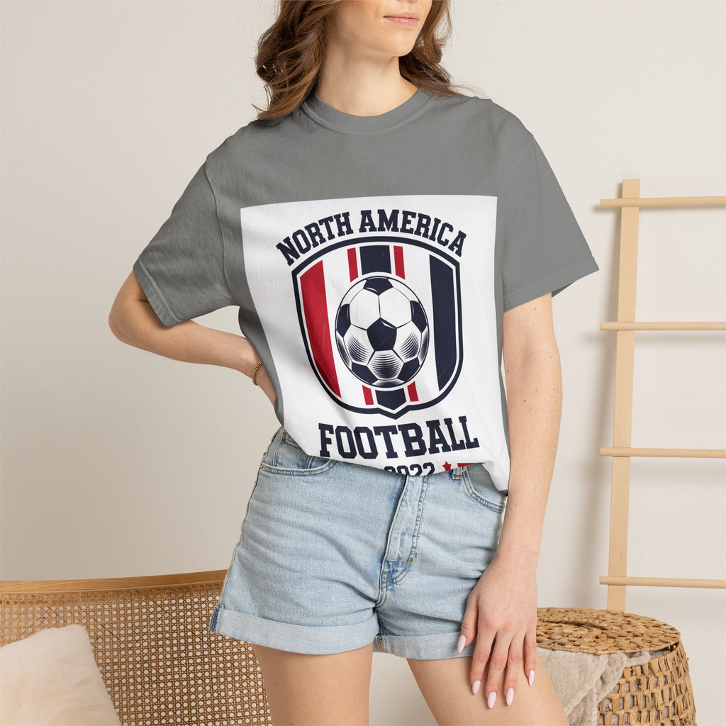 North America Soccer 2026 Vintage Garment Dyed Fan Tee