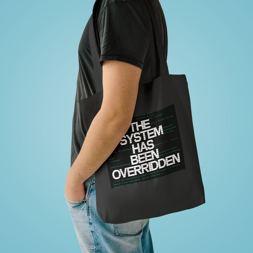 Cyberpunk Tote Bag – Rebel Exe Gamer Streetwear Tech Aesthetic