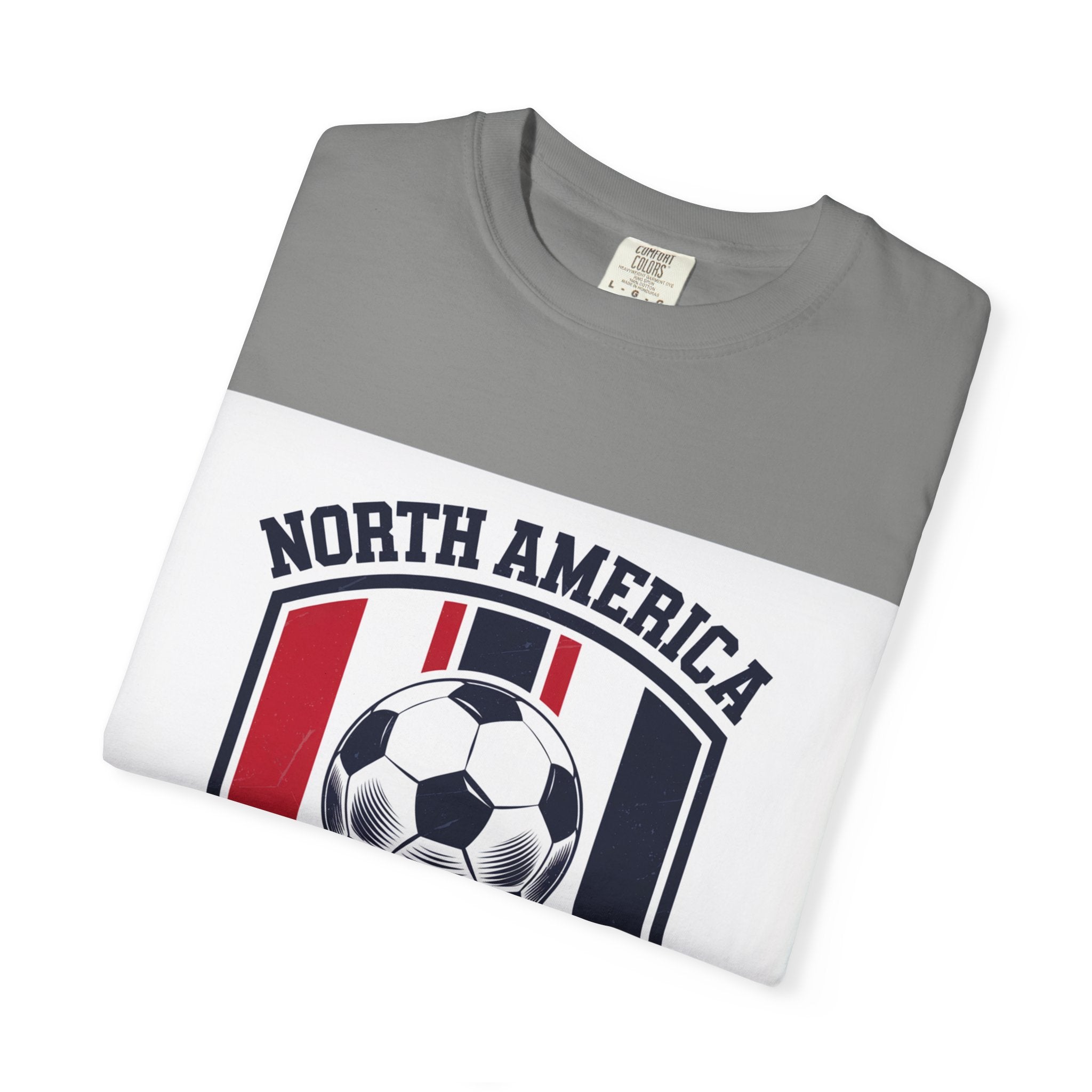 North America Soccer 2026 Vintage Garment Dyed Fan Tee