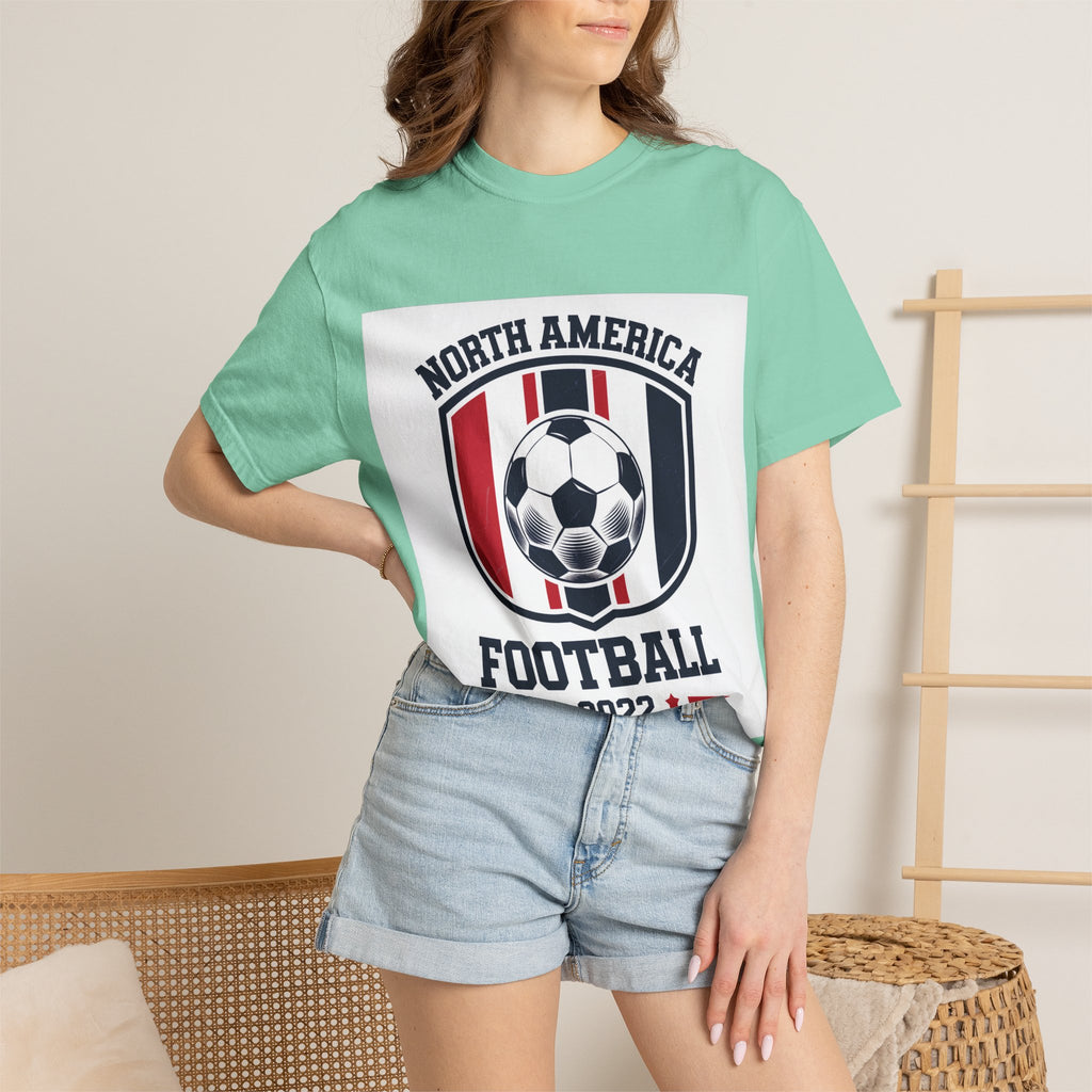 North America Soccer 2026 Vintage Garment Dyed Fan Tee