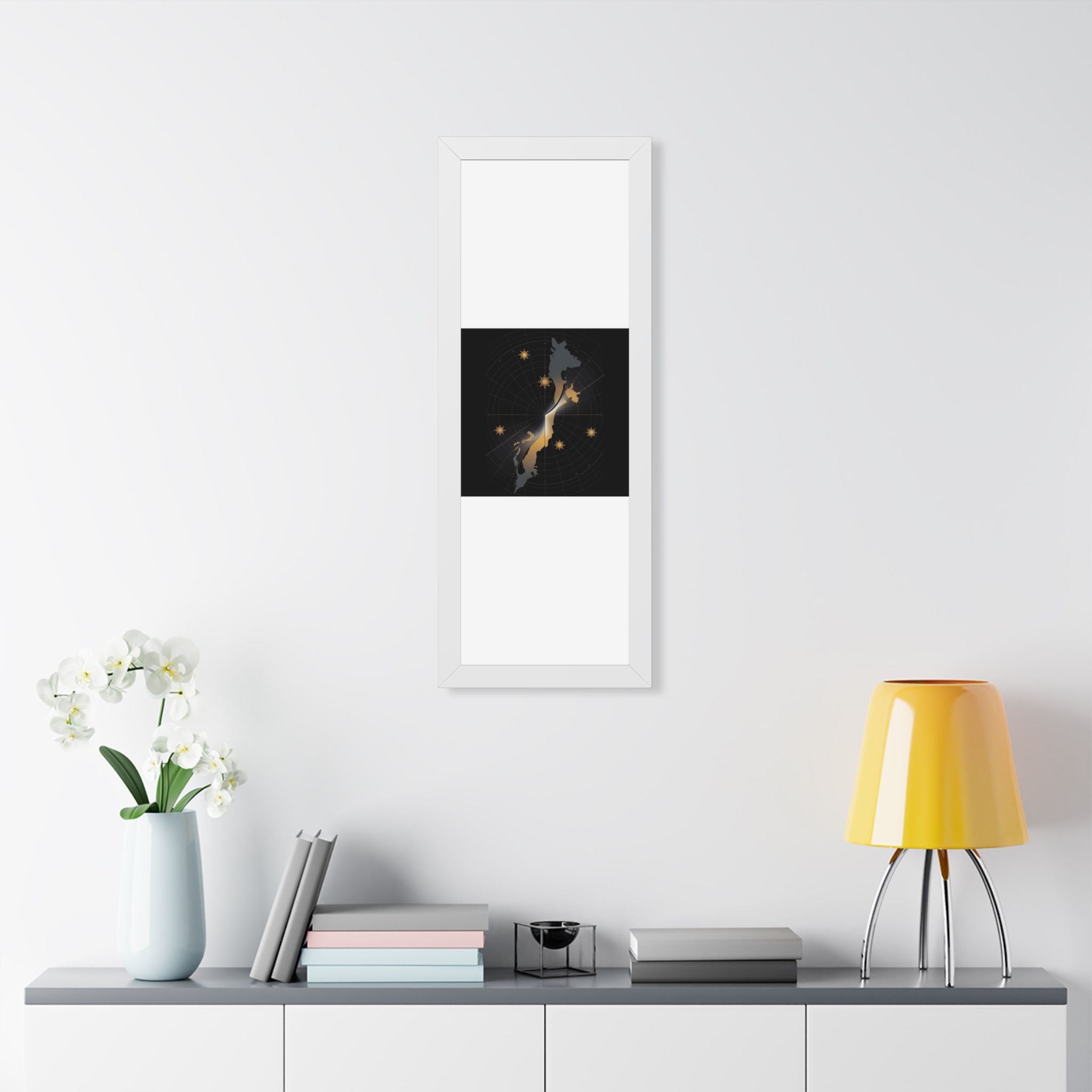 Total Solar Eclipse 2026 Path Map Poster | Astronomy Wall Art