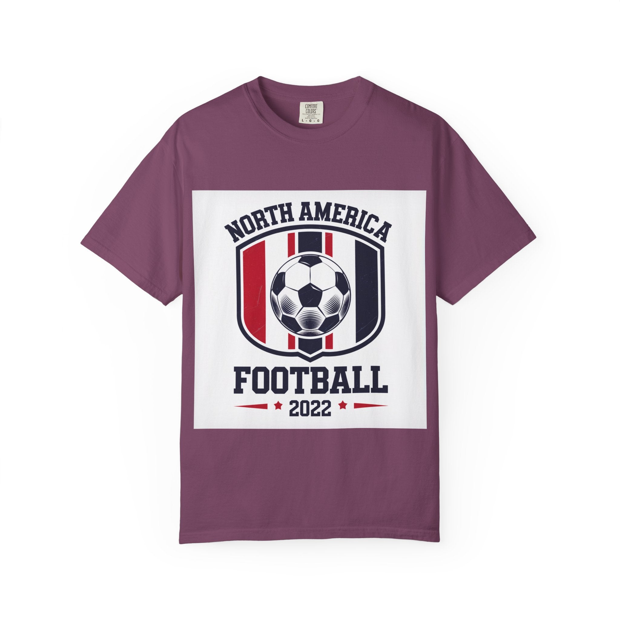 North America Soccer 2026 Vintage Garment Dyed Fan Tee