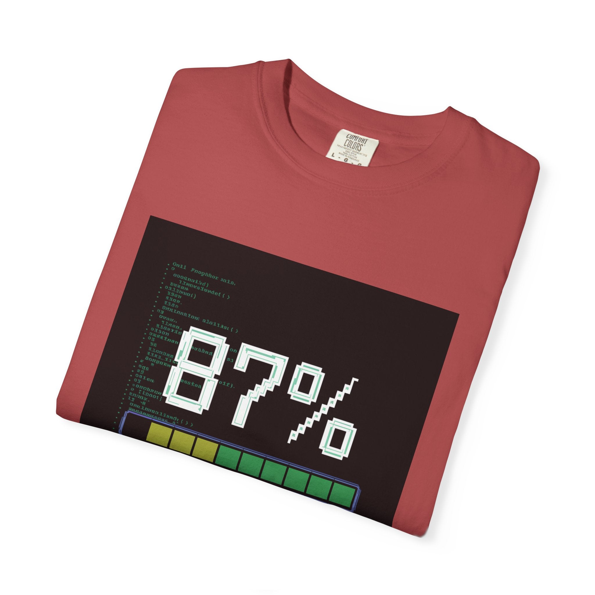 Glitch Gaming T-Shirt | Override In Progress Cyberpunk Tee