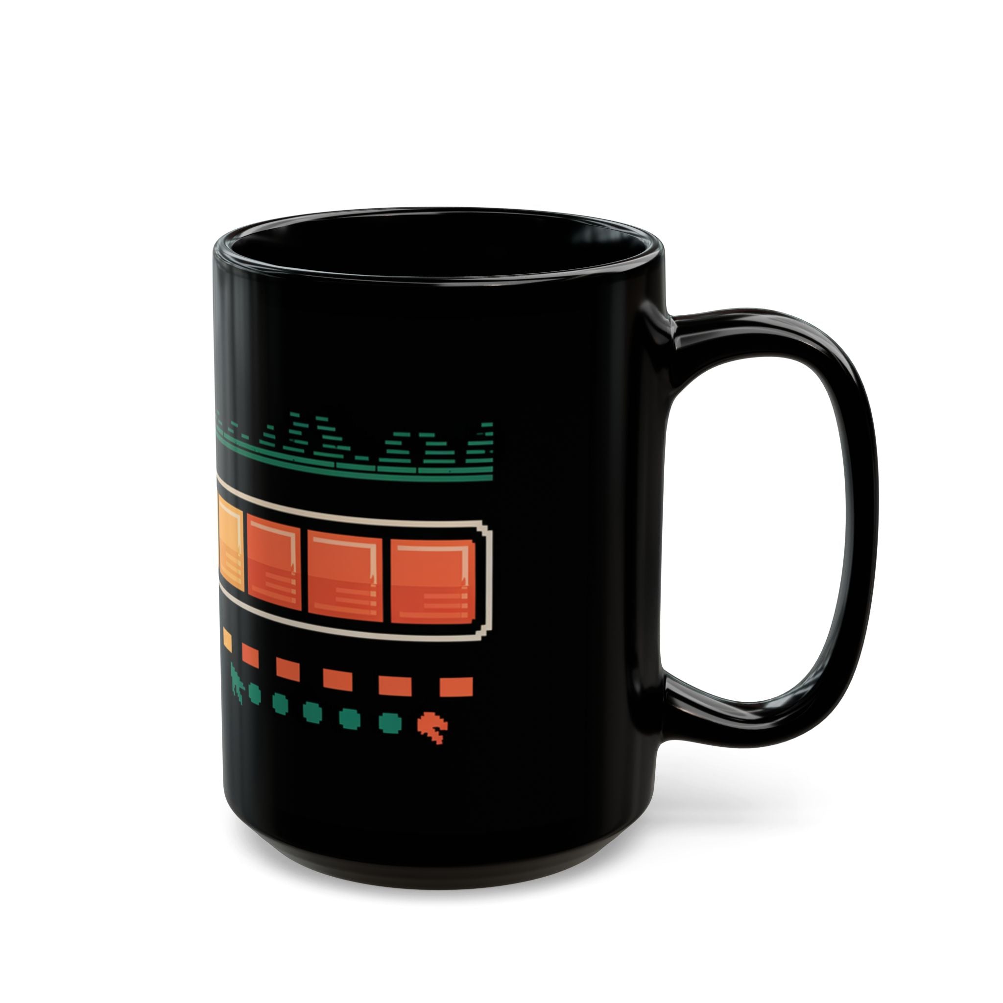 Gaming Coffee Mug Override Loading Bar Gamer Gift 11oz Black
