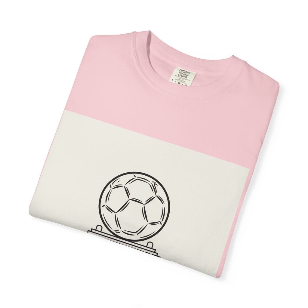 2026 Soccer Fan Vintage Garment Dyed T-Shirt Football Tee