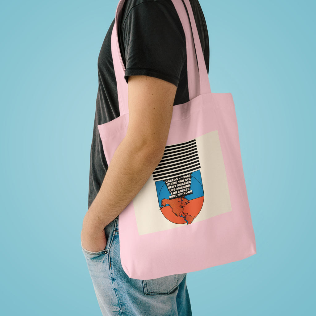 Soccer 2026 Host Cities Canvas Tote Bag | Football Fan Gift
