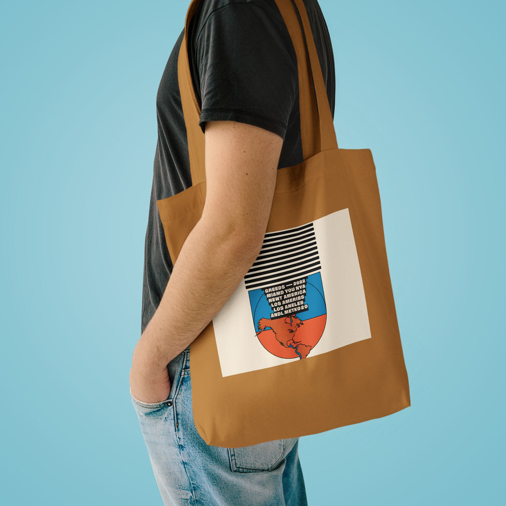 Soccer 2026 Host Cities Canvas Tote Bag | Football Fan Gift