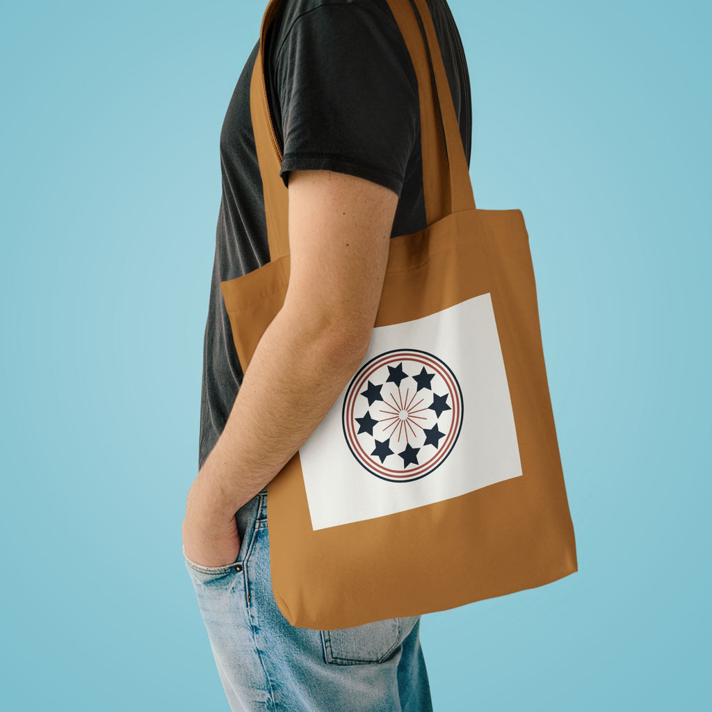 Patriotic Eagle Tote Bag | 4th of July 250th Anniversary Canvas Gift