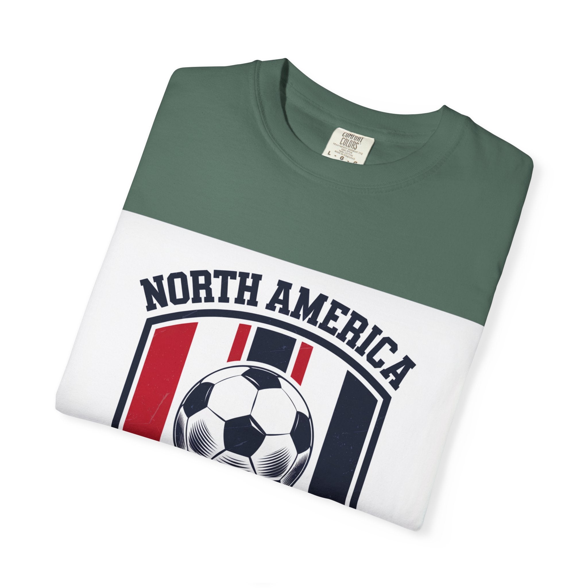 North America Soccer 2026 Vintage Garment Dyed Fan Tee