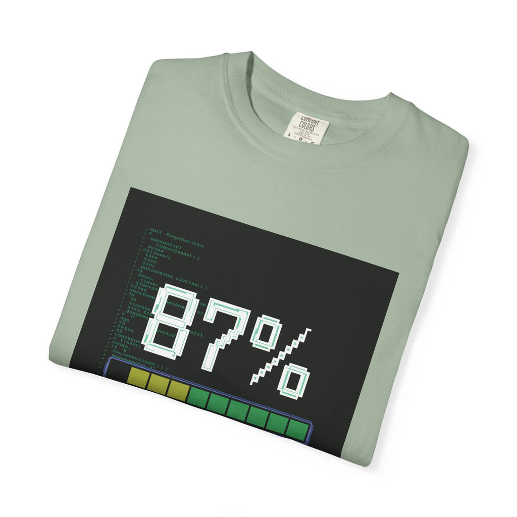 Glitch Gaming T-Shirt | Override In Progress Cyberpunk Tee
