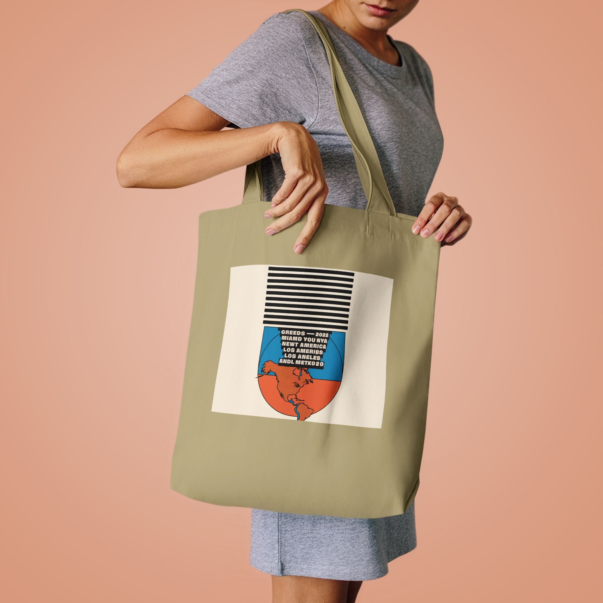 Soccer 2026 Host Cities Canvas Tote Bag | Football Fan Gift