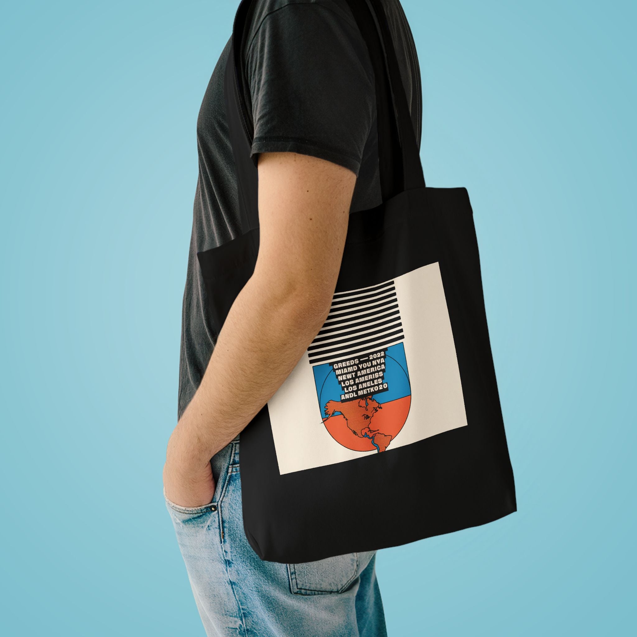 Soccer 2026 Host Cities Canvas Tote Bag | Football Fan Gift