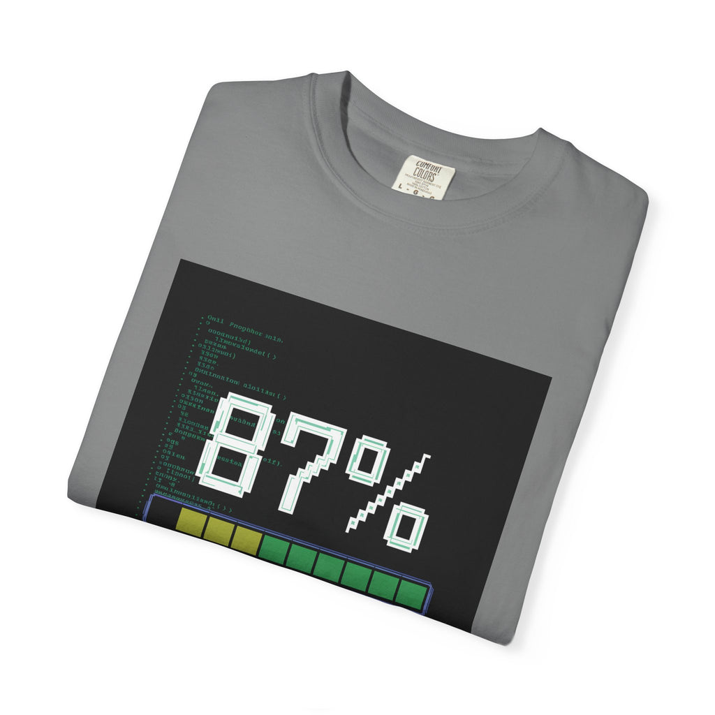 Glitch Gaming T-Shirt | Override In Progress Cyberpunk Tee