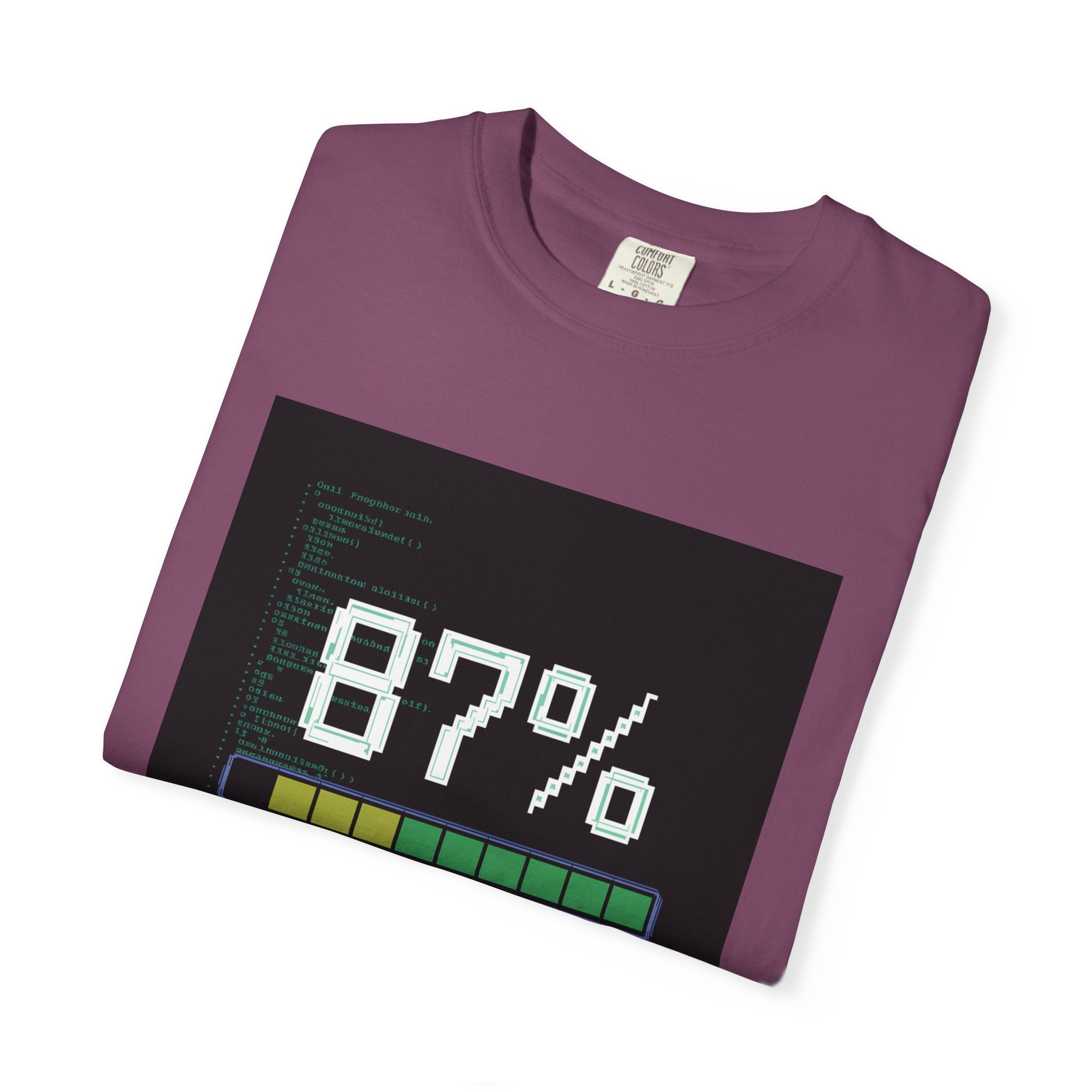 Glitch Gaming T-Shirt | Override In Progress Cyberpunk Tee