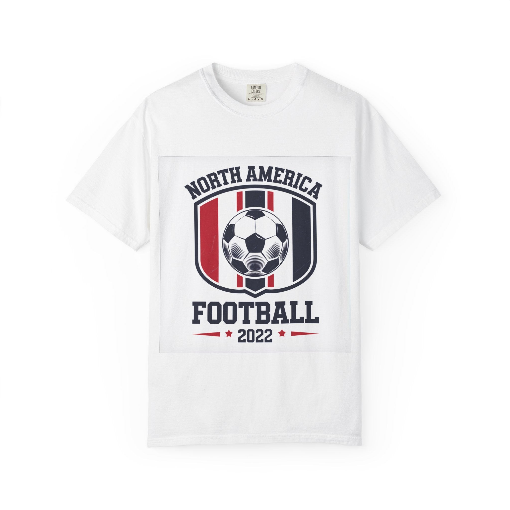 North America Soccer 2026 Vintage Garment Dyed Fan Tee