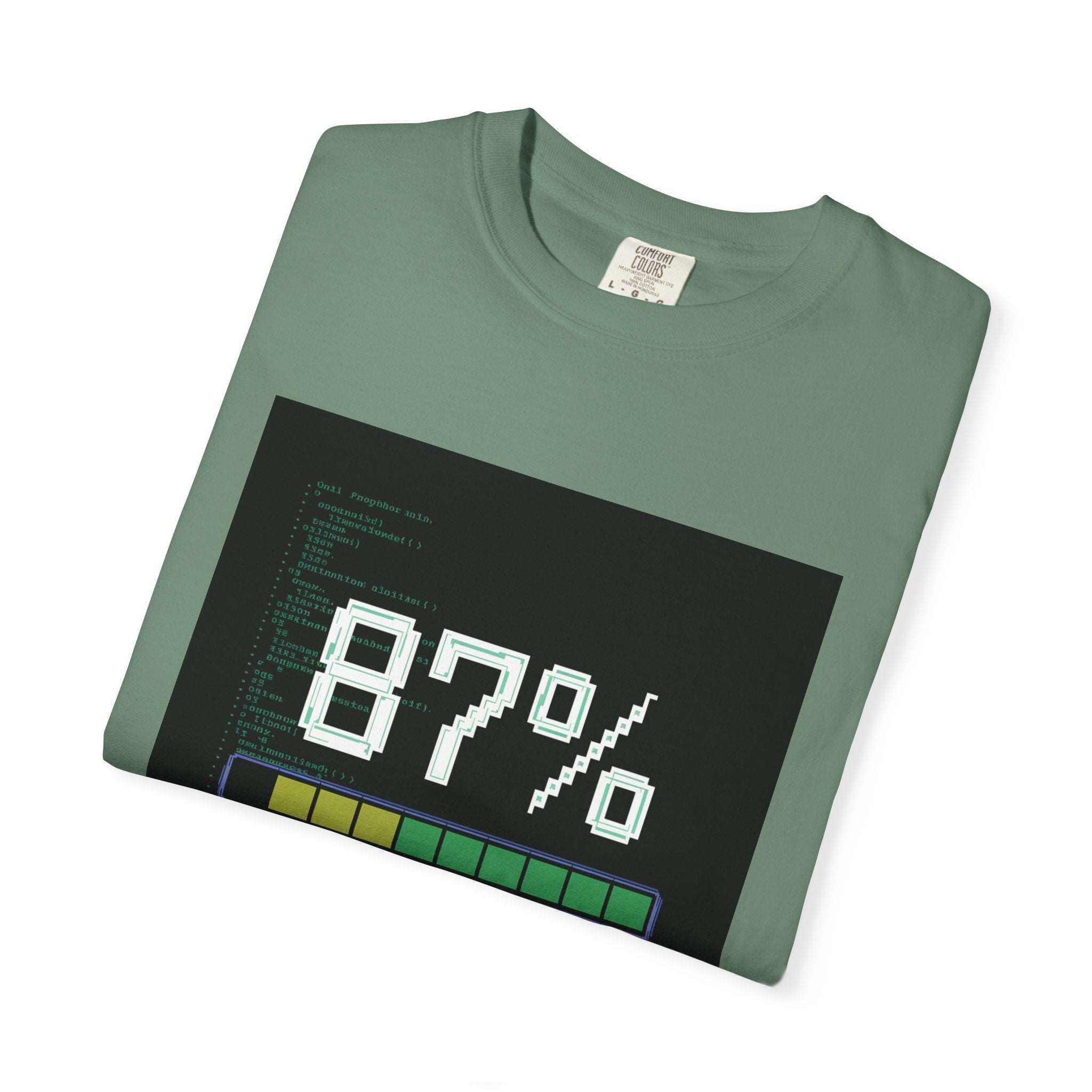 Glitch Gaming T-Shirt | Override In Progress Cyberpunk Tee