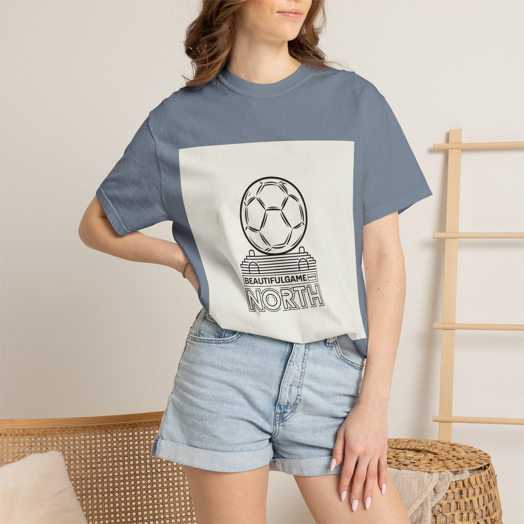 2026 Soccer Fan Vintage Garment Dyed T-Shirt Football Tee