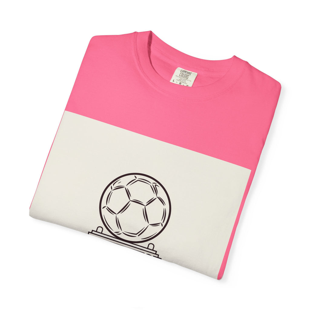 2026 Soccer Fan Vintage Garment Dyed T-Shirt Football Tee
