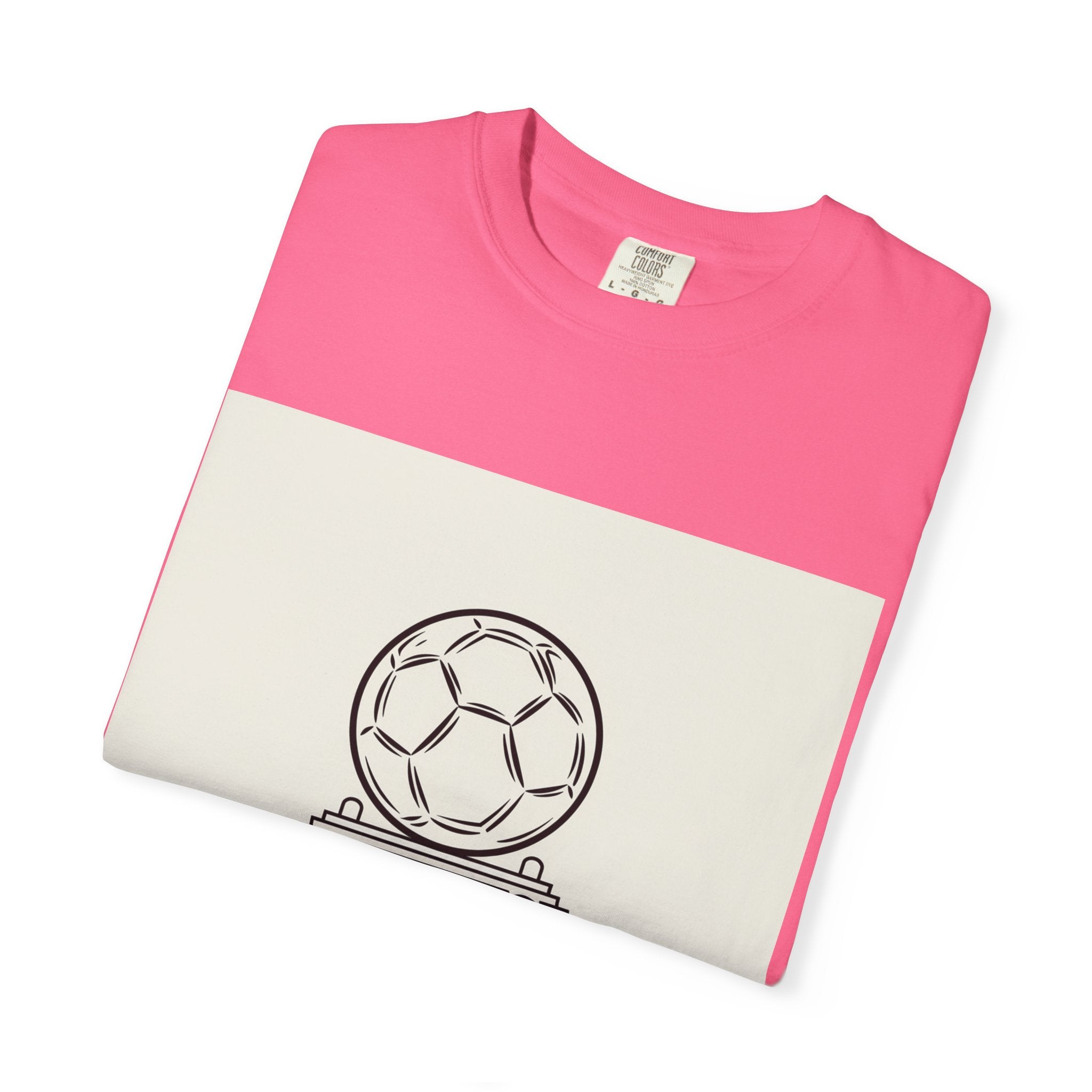 2026 Soccer Fan Vintage Garment Dyed T-Shirt Football Tee