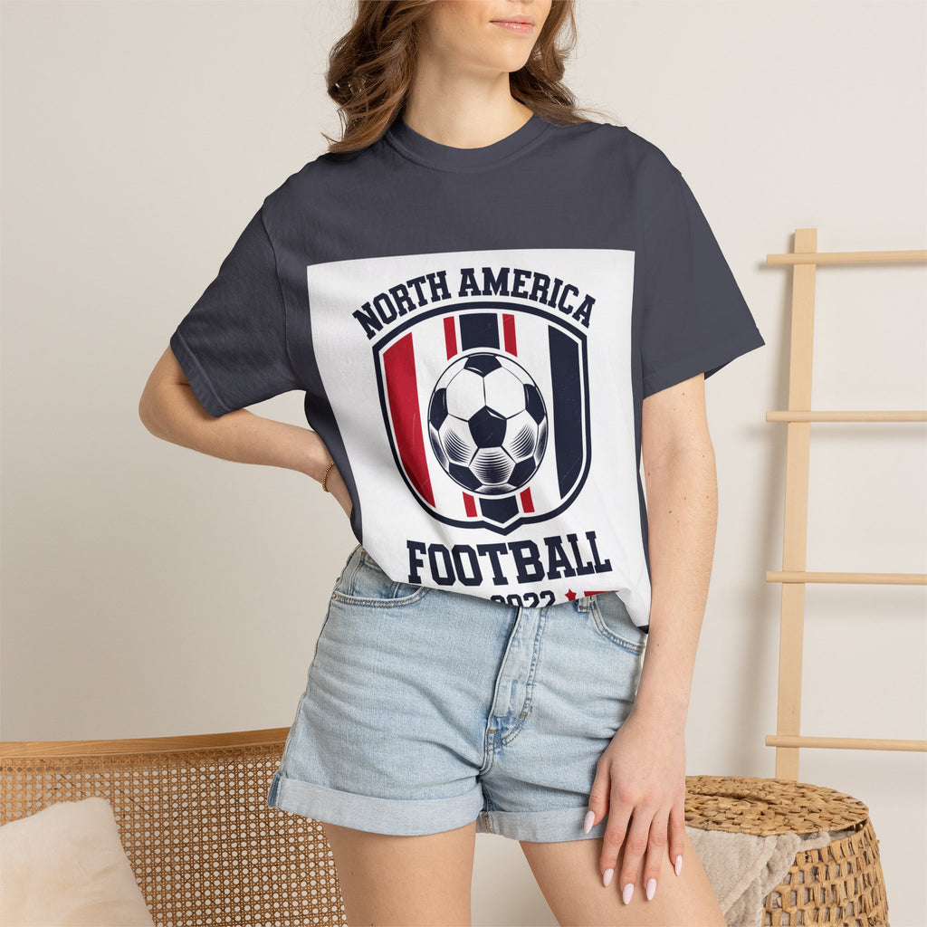 North America Soccer 2026 Vintage Garment Dyed Fan Tee
