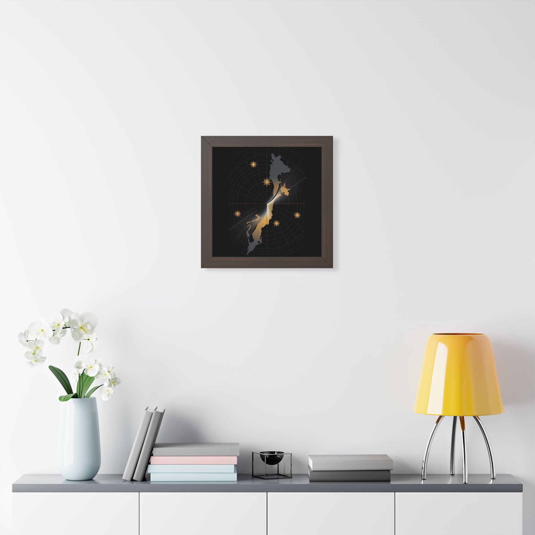 Total Solar Eclipse 2026 Path Map Poster | Astronomy Wall Art