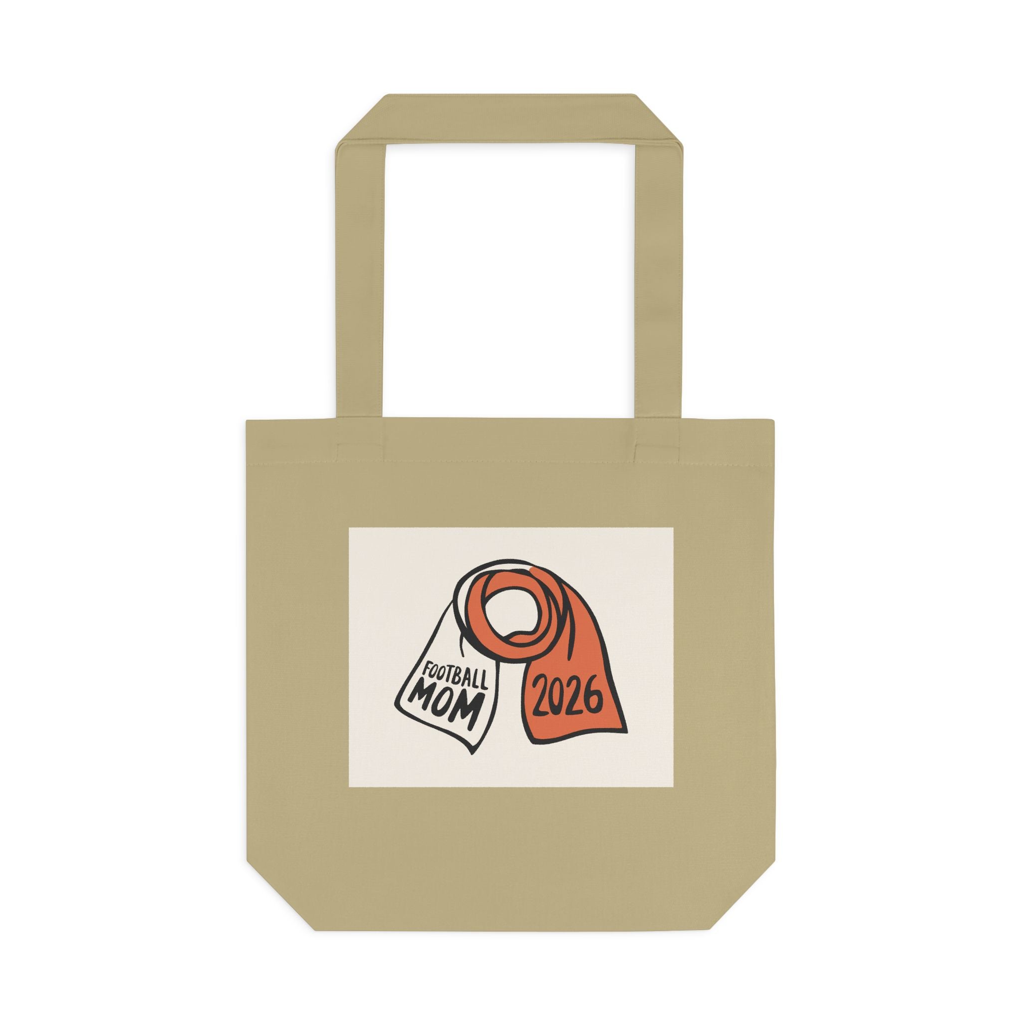 Football Mom Tote Bag | 2026 Soccer Fan Canvas Bag Gift for Women