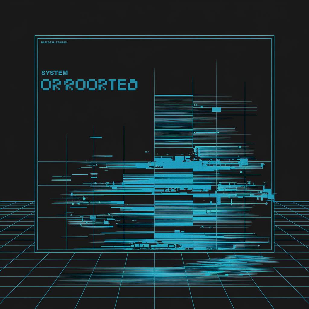 Cyberpunk Glitch Poster Pack – Printable Gamer Wall Art Download